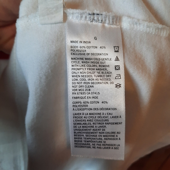 Nautica white striped preppy striped short sleeve polo shirt size large - Picture 11 of 11